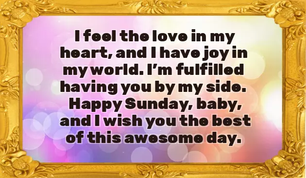 Good Morning Happy Sunday Quotes