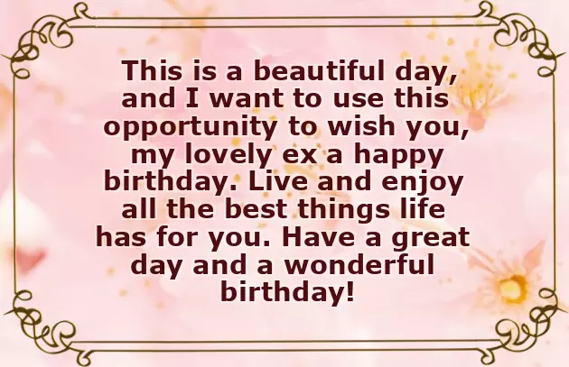 Happy Birthday Quotes To My Ex Girlfriend Happy Birthday Quotes To My Ex Girlfriend