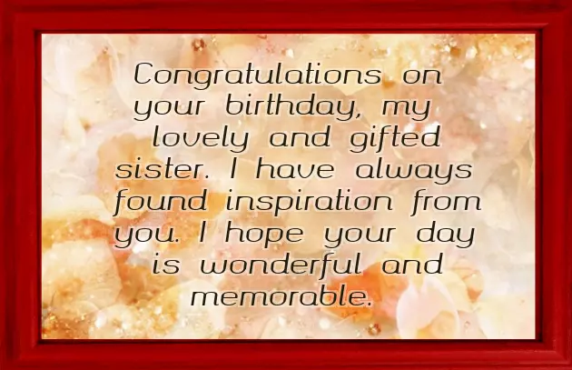 Birthday Best Wishes To Sister Birthday Best Wishes To Sister