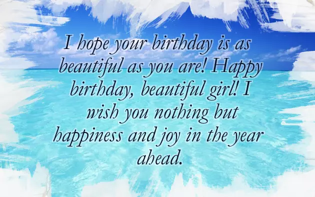 Special Girl Birthday Wishes