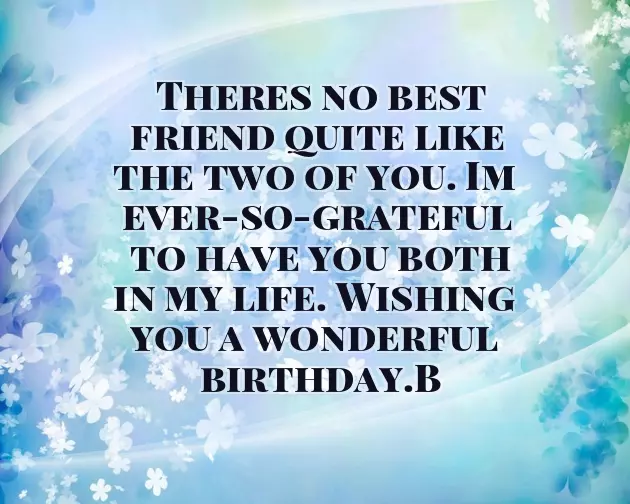 Happy Birthday To Both Of You Happy Birthday To Both Of You