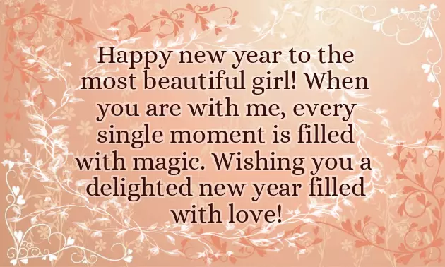 Romantic New Year Messages