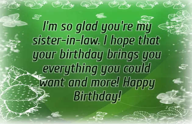Wish You Happy Birthday Sister In Law Wish You Happy Birthday Sister In Law