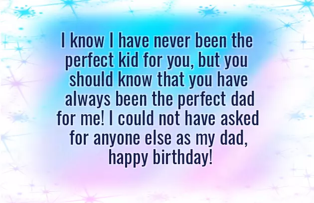 Daddy Happy Birthday Wishes