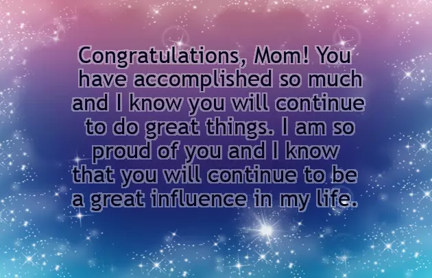 Congratulations To Parents On Son