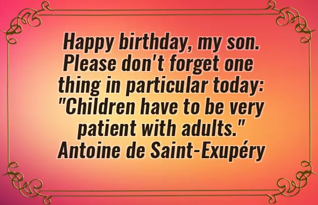 Birthday Caption For Son Birthday Caption For Son