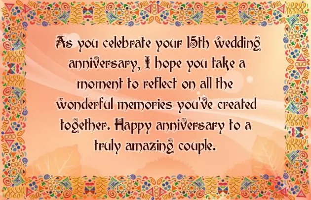 Happy 15Th Anniversary Happy 15Th Anniversary