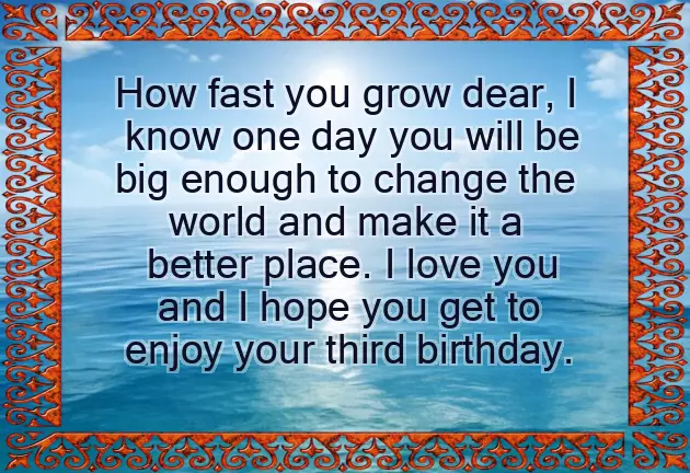 3Rd Birthday Quotes 3Rd Birthday Quotes