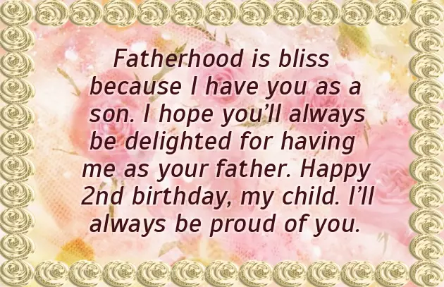 Happy Birthday Wishes For Two Years Boy Happy Birthday Wishes For Two Years Boy