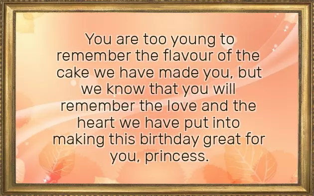 First Birthday With My Daughter