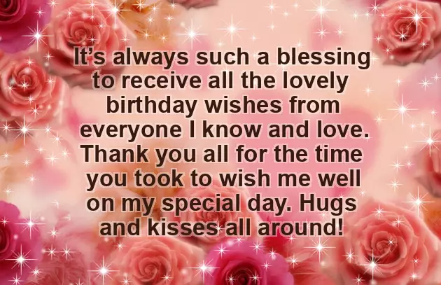 Words Of Gratitude For Birthday Wishes Words Of Gratitude For Birthday Wishes