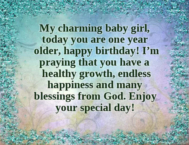 Birthday Wishes For 1St Birthday Baby Girl Birthday Wishes For 1St Birthday Baby Girl