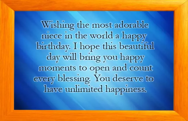 Birthday Wishes For A Little Niece