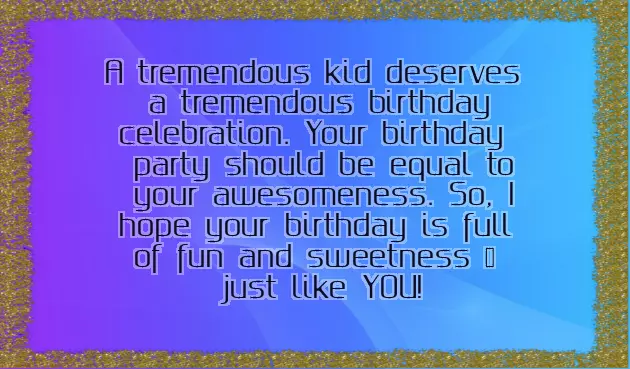 Baby Boy Birthday Wishes In English