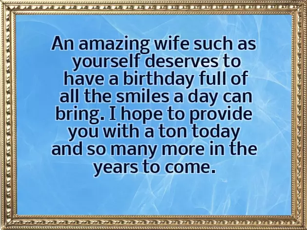 Wishes Happy Birthday To Wife