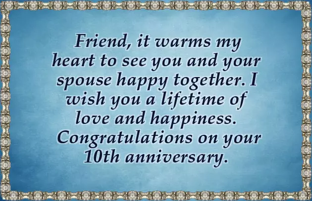10 Years Wedding Anniversary Wishes 10 Years Wedding Anniversary Wishes