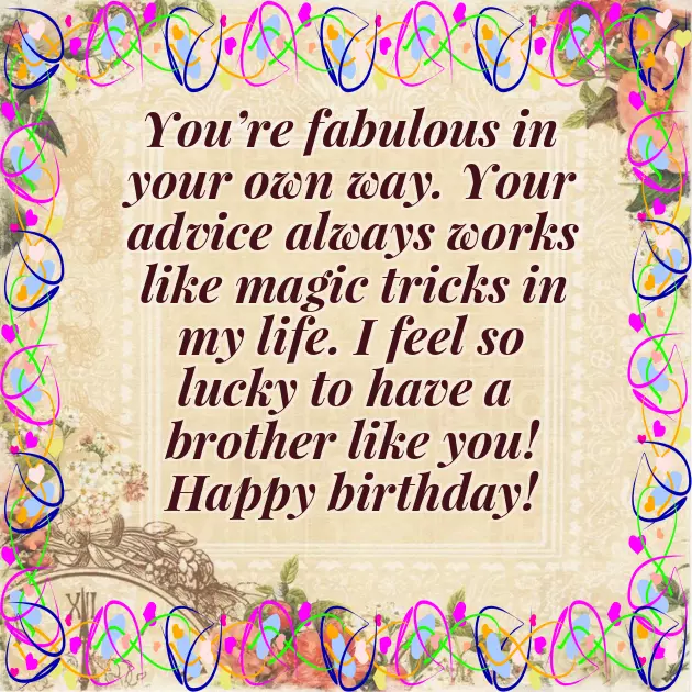 Best Words For Birthday Wishes To Brother Best Words For Birthday Wishes To Brother