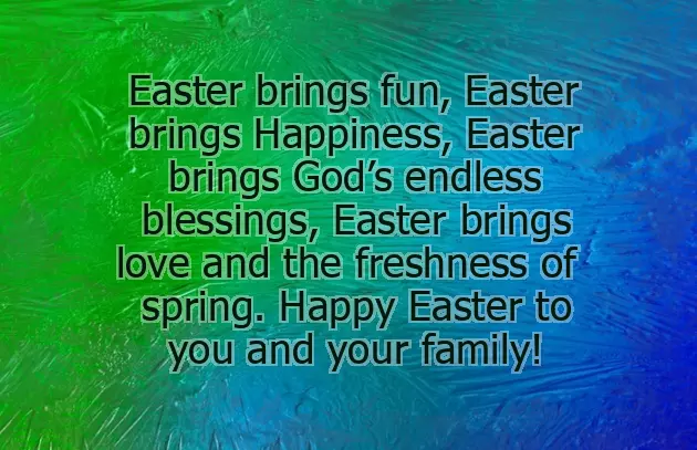 Special Easter Greetings
