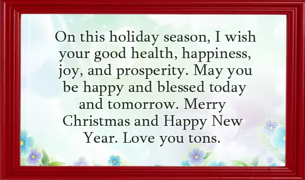 Merry Christmas Sister And Family