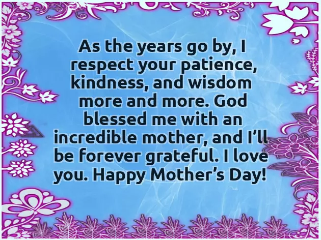 Mothers Day Greetings To My Wife