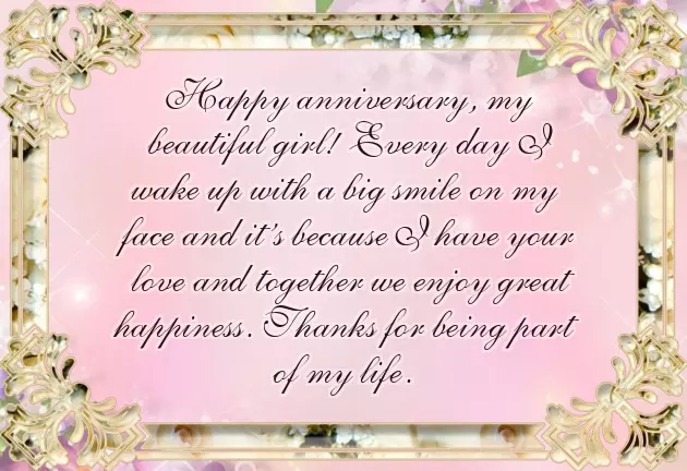 Anniversary Message For My Girlfriend Anniversary Message For My Girlfriend