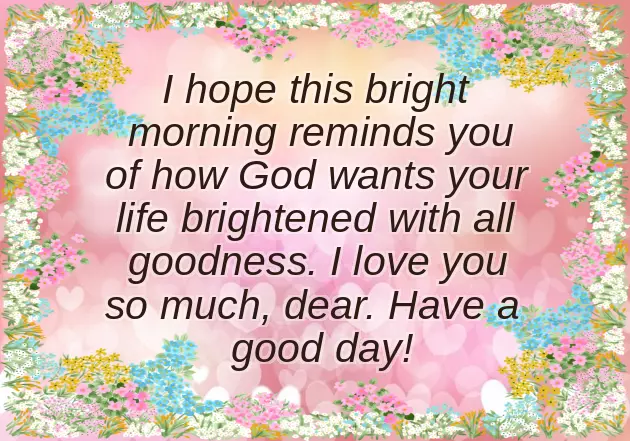 Good Morning Blessings Message Good Morning Blessings Message