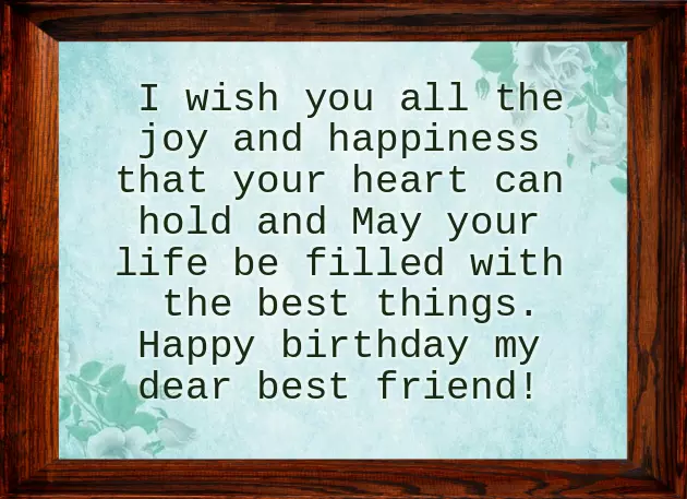 Happy Birthday To A Girl Best Friend Happy Birthday To A Girl Best Friend