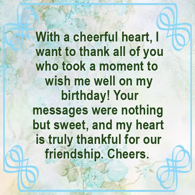 Thanking Wishes For Friends