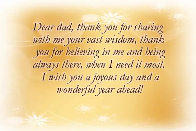 Happy Birthday Dear Father