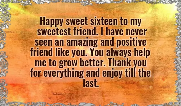 Birthday Wish For 16 Year Old Boy