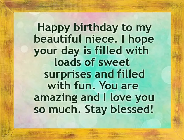 Birthday Wishes For My Niece Birthday Wishes For My Niece