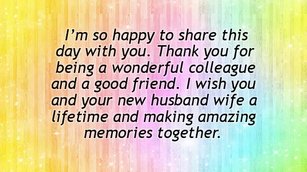 Married Wishes For Best Friend