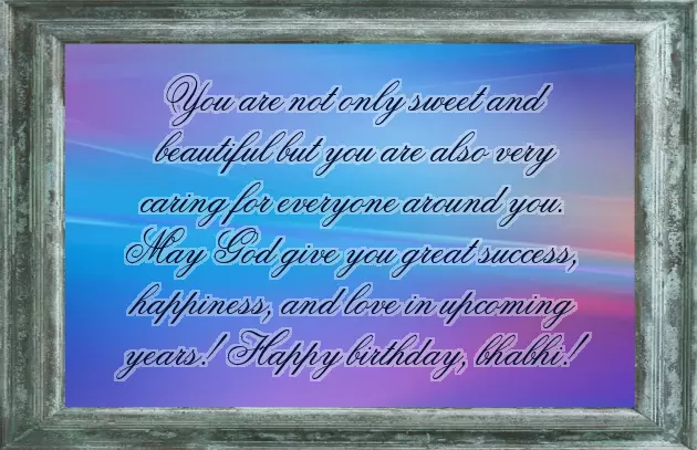 Happy Birthday Quotes For Bhabhi Ji Happy Birthday Quotes For Bhabhi Ji