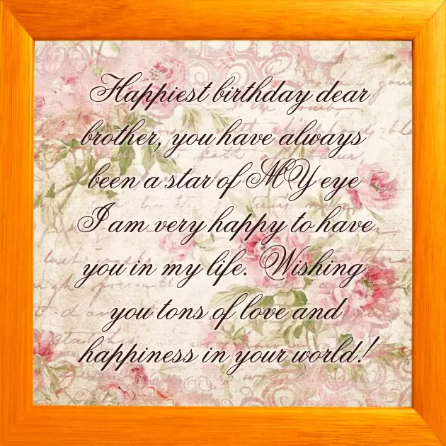 Happy Birthday Wishes In English For Brother Happy Birthday Wishes In English For Brother
