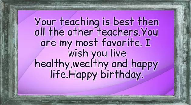 Best Birthday Wishes For Female Teacher Best Birthday Wishes For Female Teacher