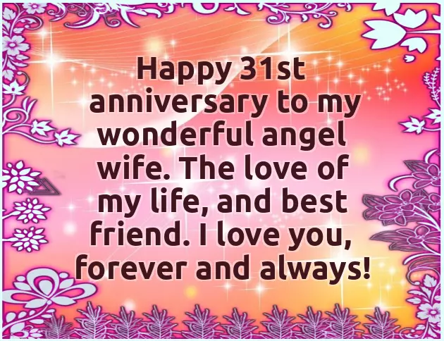 Happy 31St Anniversary Happy 31St Anniversary