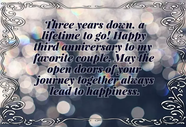 3Rd Anniversary Gift 3Rd Anniversary Gift