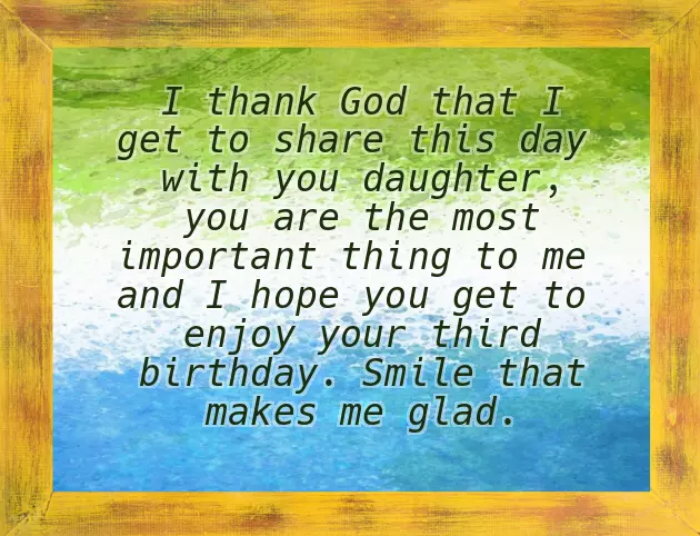 Wishes For 3 Year Old Boy