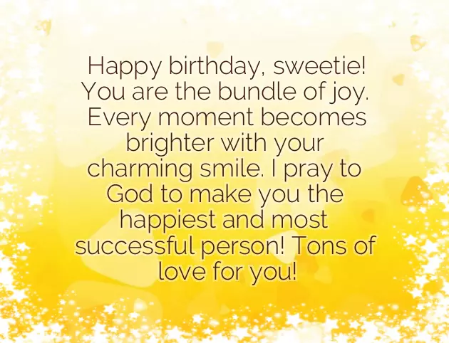 Happy Birthday Wishes For Little Baby Girl