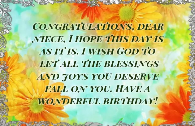 Cute Niece Birthday Wishes Cute Niece Birthday Wishes