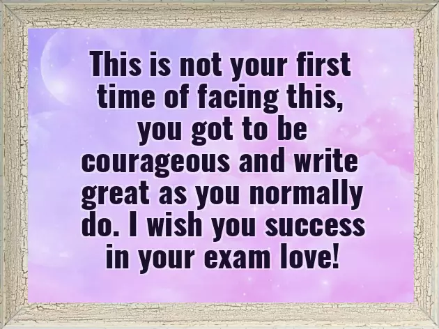 Exam Wishes For My Love Exam Wishes For My Love