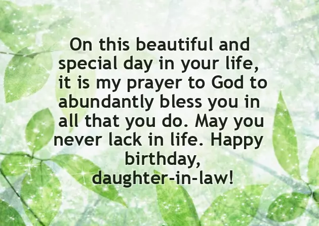 Daughter In Law Birthday Wishes Quotes Daughter In Law Birthday Wishes Quotes