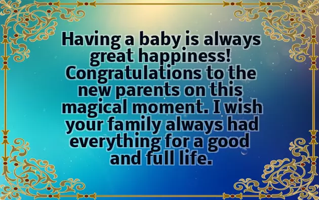 Congratulatory Messages For New Born Baby Congratulatory Messages For New Born Baby