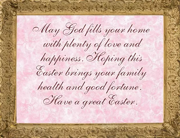 Happy Easter To You And Your Family