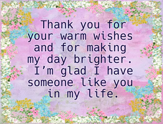 Thank You Letter For Greetings On My Birthday Thank You Letter For Greetings On My Birthday