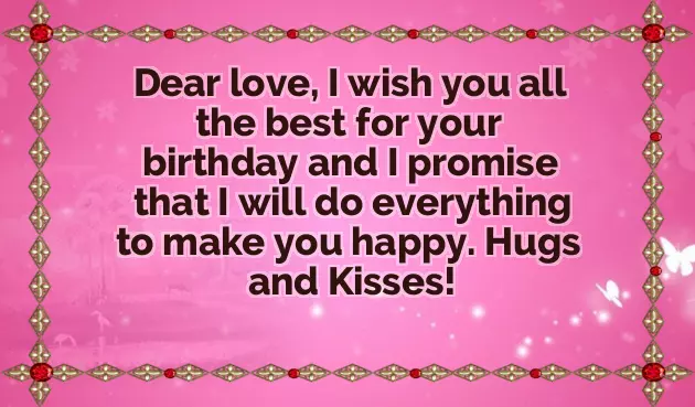 Birthday Wishes For A Girlfriend Quotes
