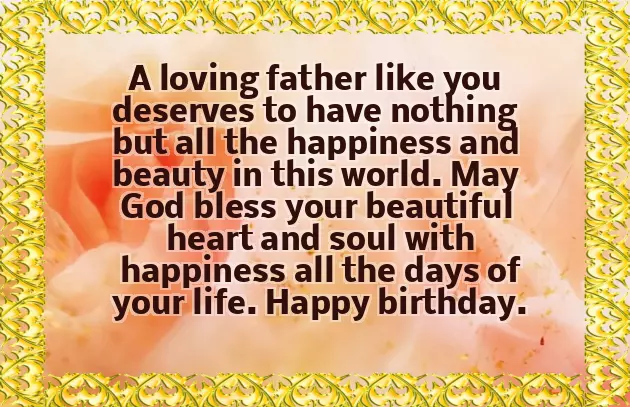 Happy Birthday My Dear Daddy