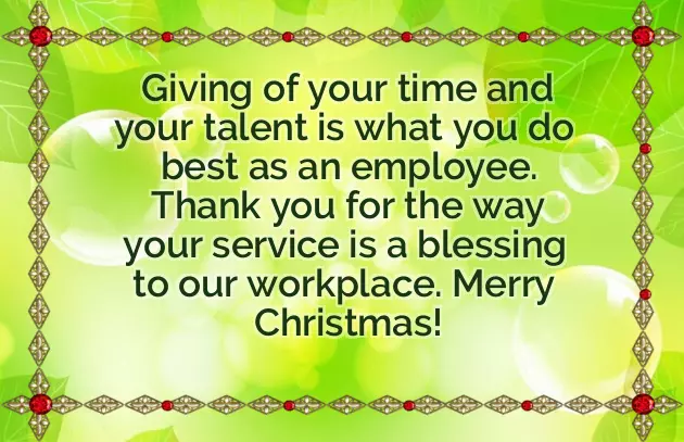 Christmas Messages To Employees Christmas Messages To Employees