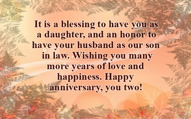 Happy Anniversary To My Daughter And Son In Law Happy Anniversary To My Daughter And Son In Law