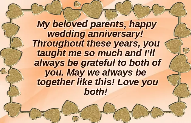 Happy 25Th Anniversary To Parents Happy 25Th Anniversary To Parents